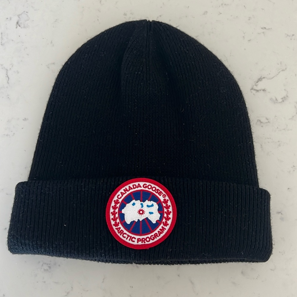Canada Goose Black Beanie